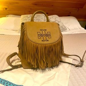 Tory Burch Harper Fringe Mini Backpack